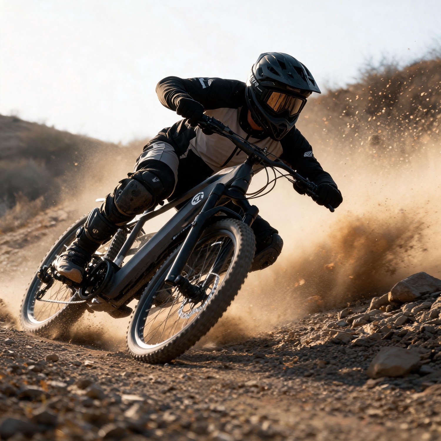 Mountain Biking Trails - Off-Road E-bike, 500W Motor, Full Suspension,