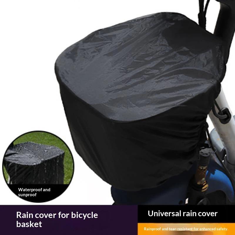 Mountain Biking In The Rain - Waterproof Bike Basket Liner Rain Cover