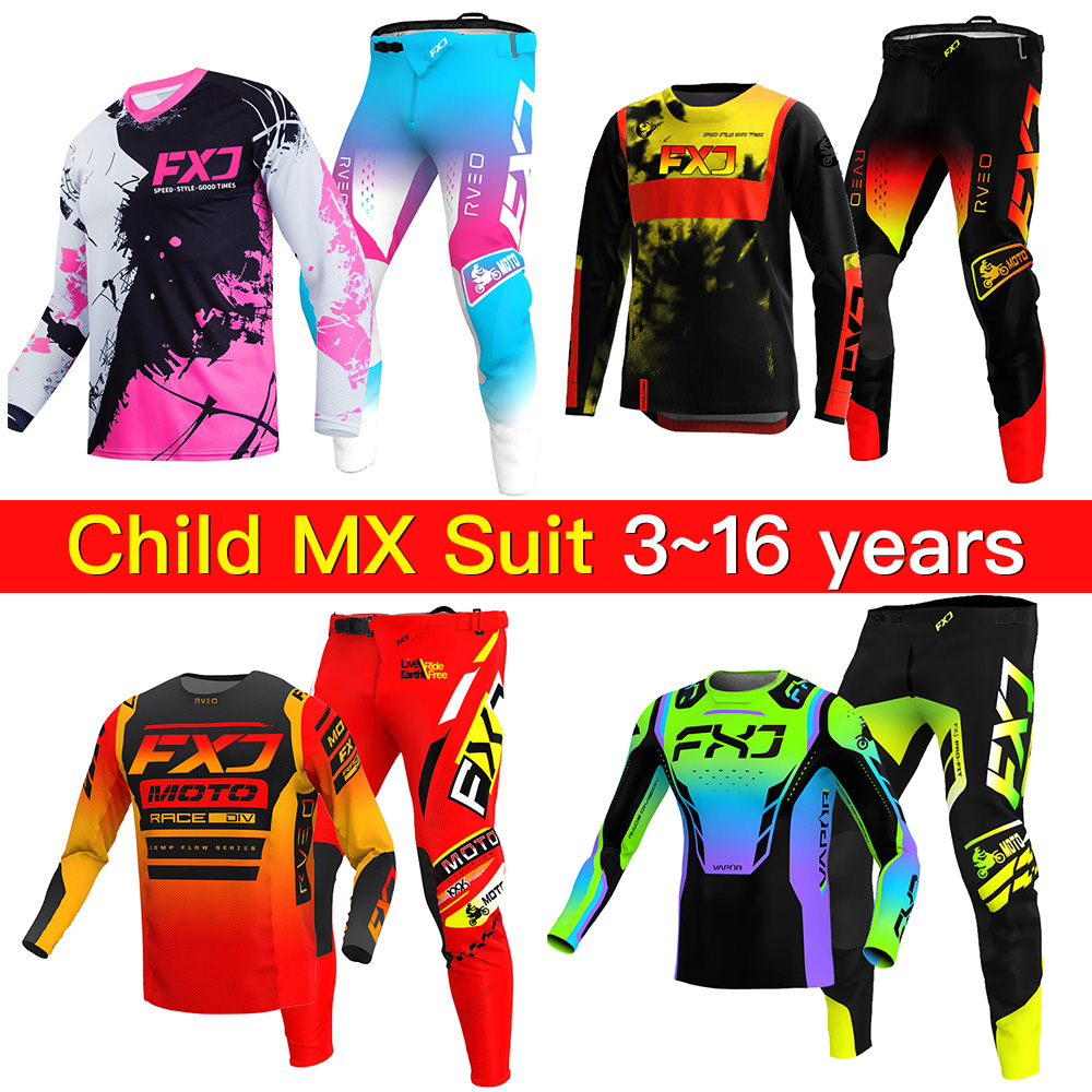 Mountain Biking Games - Motocross Gear Set for Kids 20
