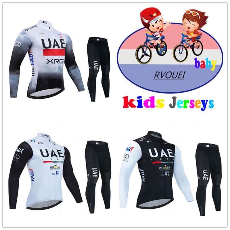 Mountain Biking Uae - Uae Team Baby Cycling Clothing Autumn