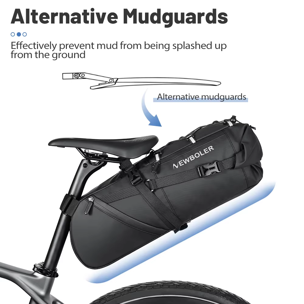 NEWBOLER 18L Bike Saddle Bag W - Mountain Biking Waist Pack recension och pris
