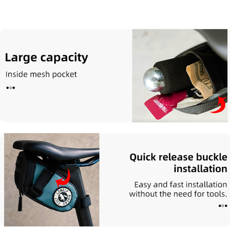 ULAC Cycling Seat Bag 0.6/1/1. - Mountain Biking Waist Pack recension och pris