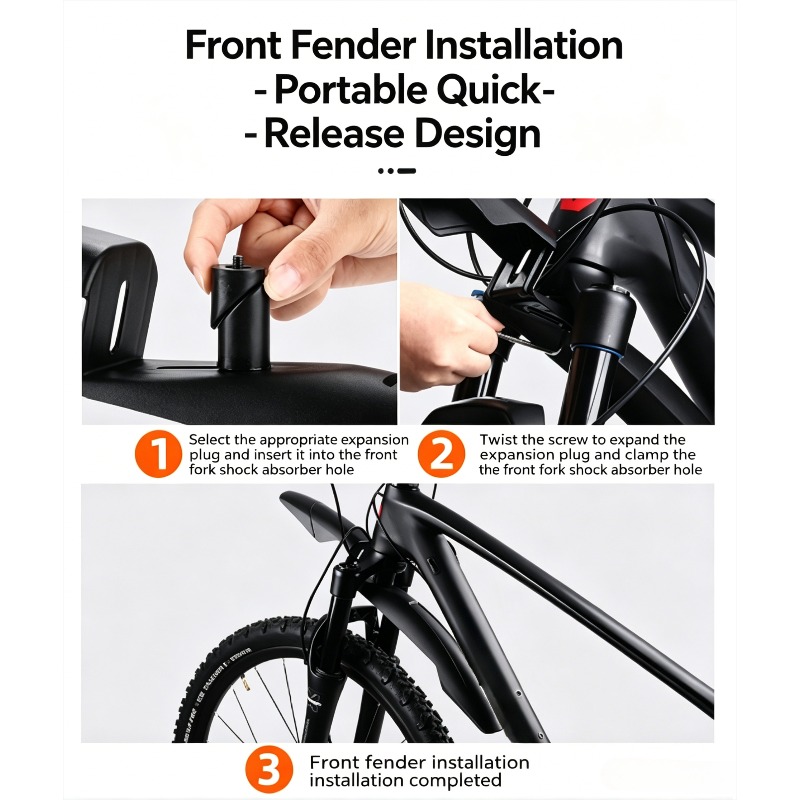 1Set Bicycle mudguard, mountai - Mountain Biking In The Rain recension och pris