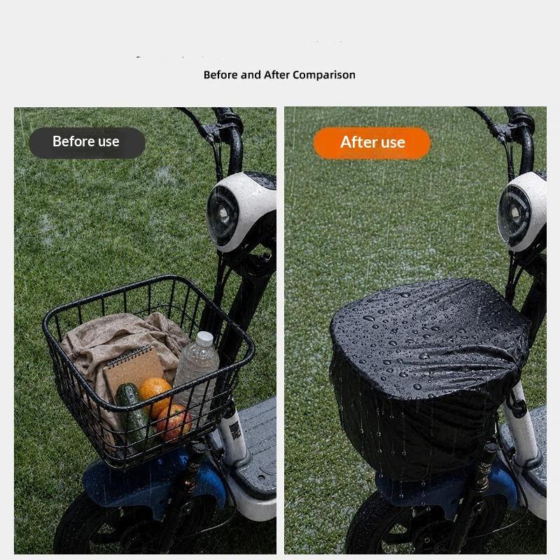 Waterproof Bike Basket Liner R - Mountain Biking In The Rain recension och pris