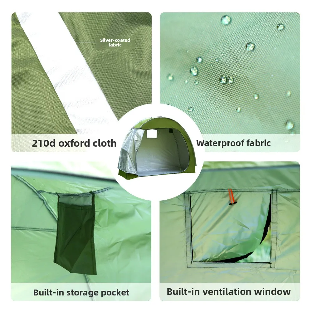 210D storage room portable fol - Mountain Biking In The Rain recension och pris