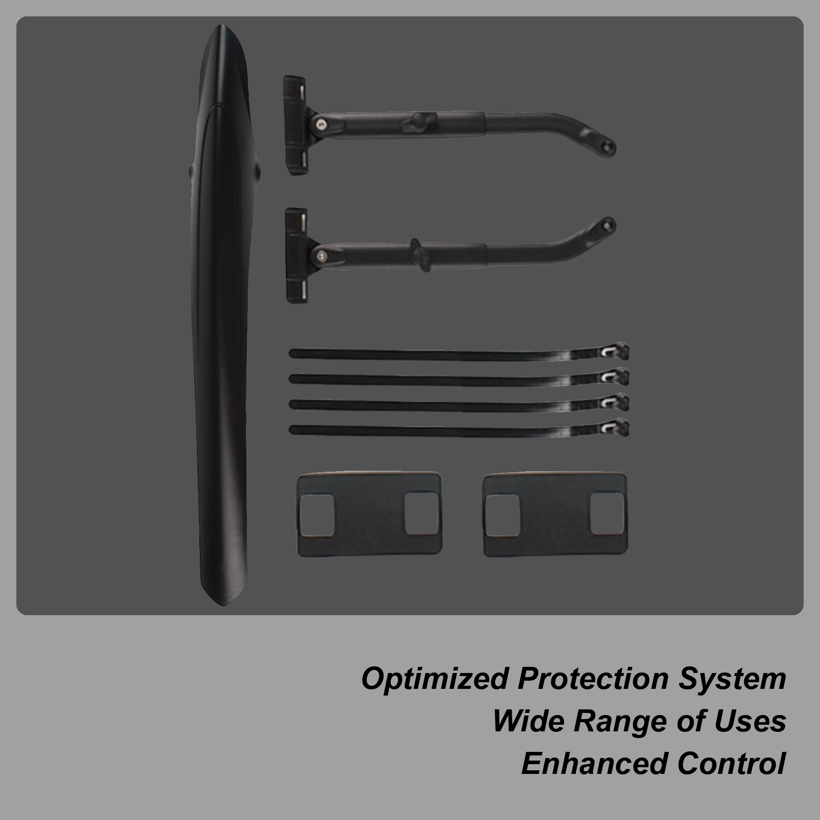 Mountain Bike Mudguards Adjust - Mountain Biking In The Rain recension och pris