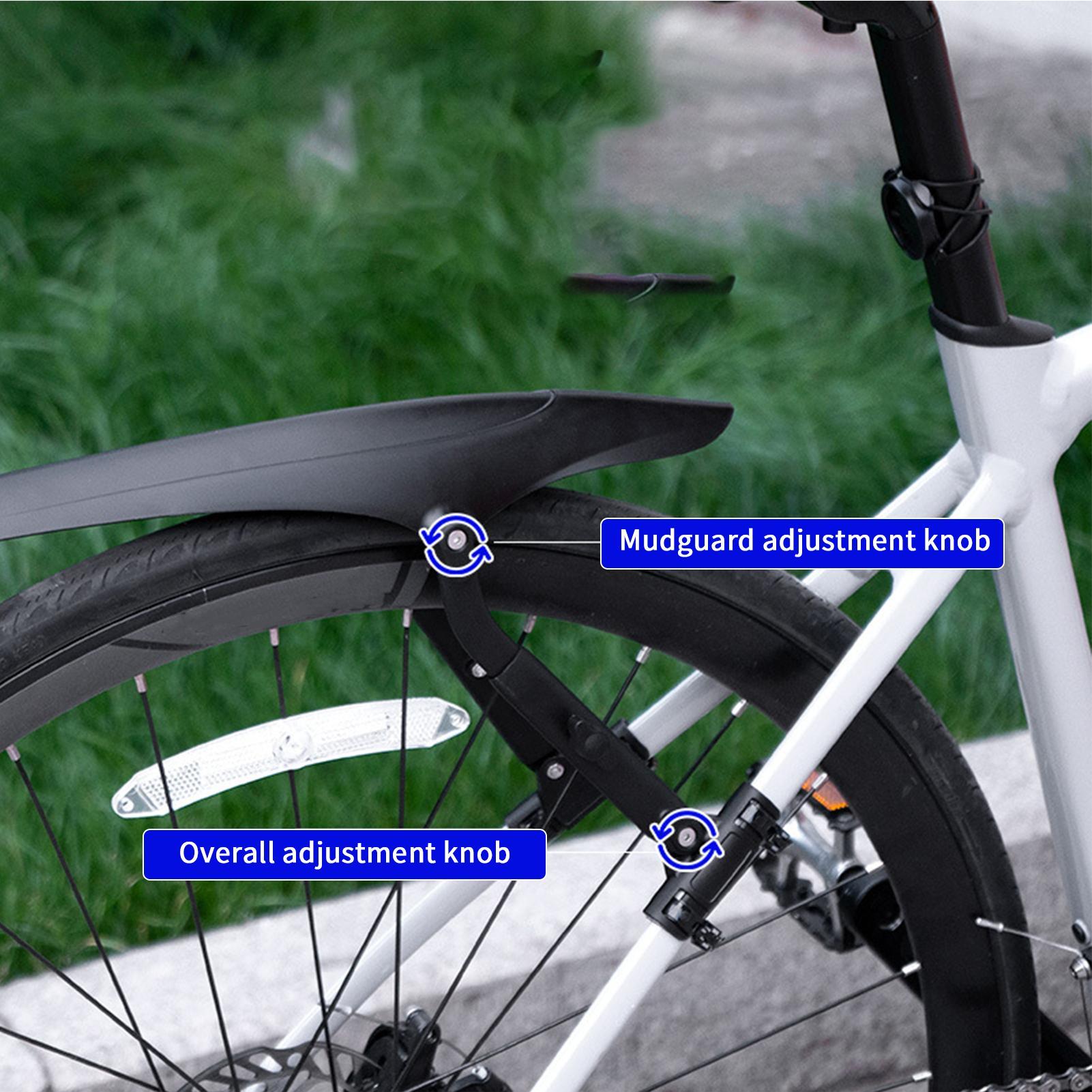 Mountain Bike Mudguards Adjust - Mountain Biking In The Rain recension och pris