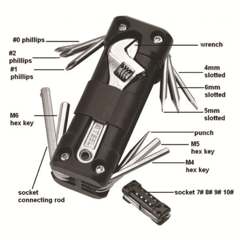 Foldable Multifunctional Repai - Mountain Biking Equipment recension och pris
