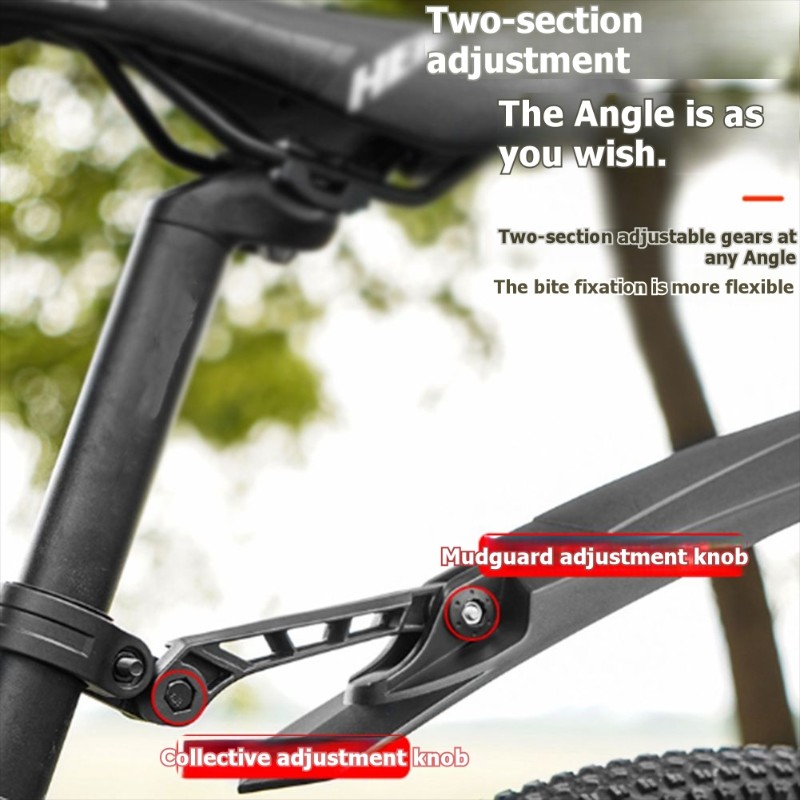 Bicycle Mudguard Set Universal - Mountain Biking In The Rain recension och pris