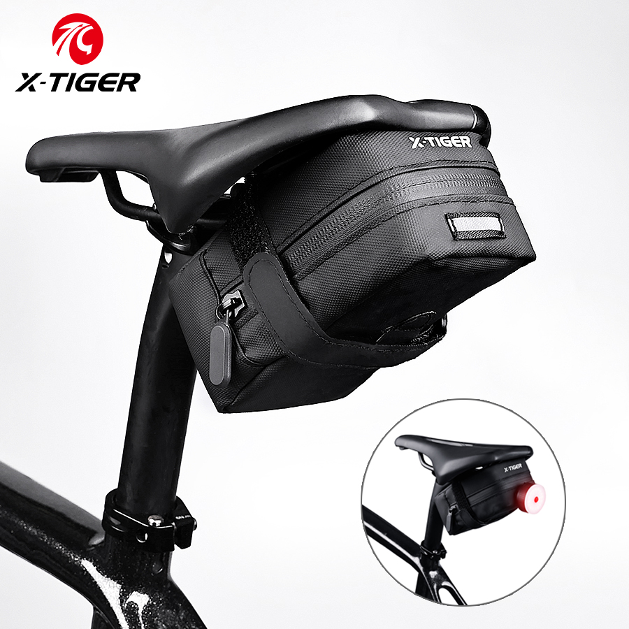 X-TIGER Mini Bicycle Saddle Ba - Mountain Biking Waist Pack recension och pris