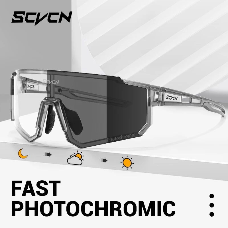 SCVCN New Outdoor Photochromic - Mountain Biking Goggles recension och pris
