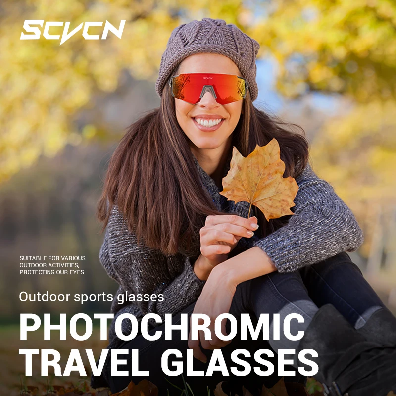 SCVCN New Outdoor Photochromic - Mountain Biking Goggles recension och pris