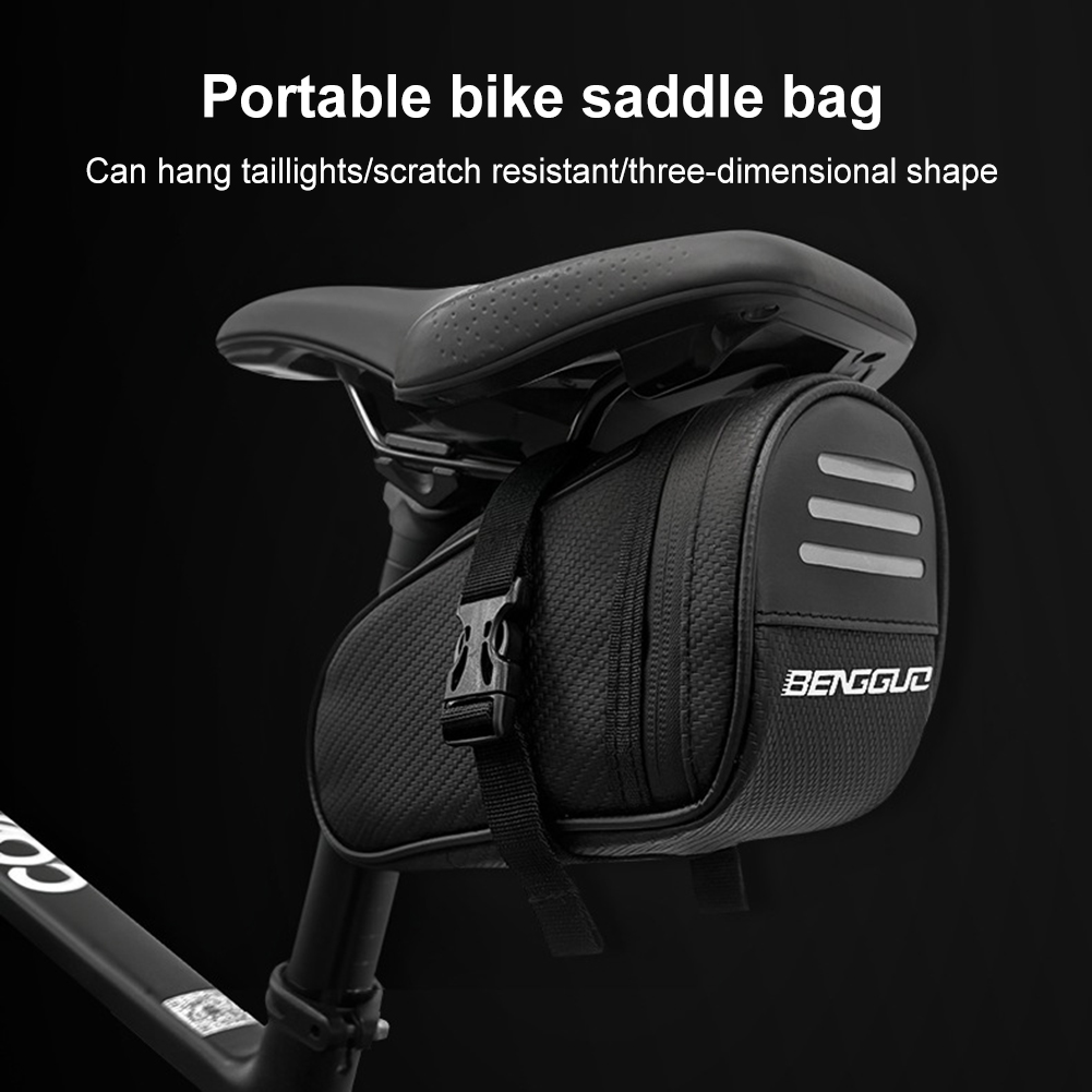 1L Bike Saddle Bag Waterproof  - Mountain Biking Waist Pack recension och pris