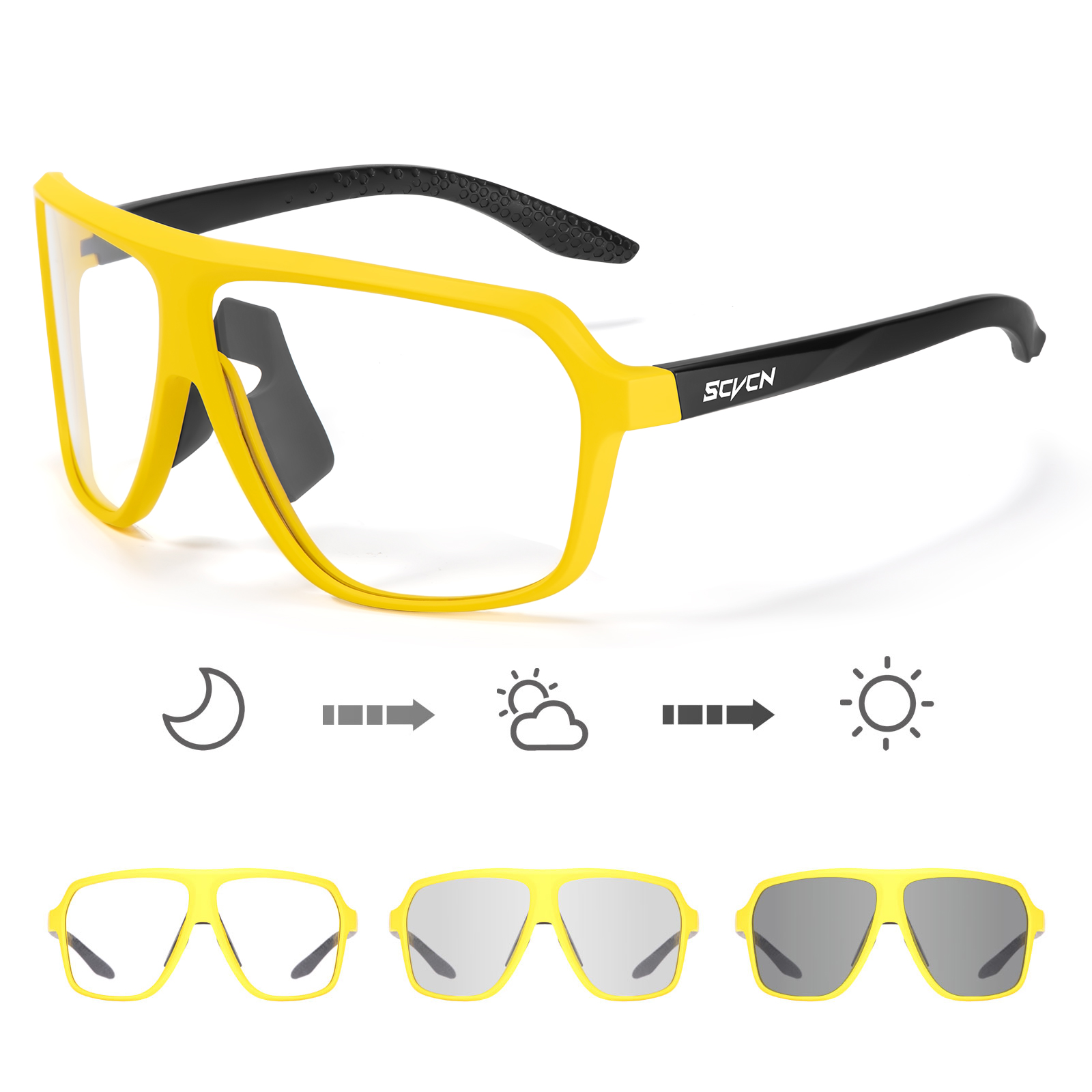 SCVCN Cycling Sunglasses Goggl - Mountain Biking Goggles recension och pris